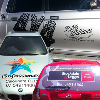 vehicle graphics wraps signs car boat one way vision buddina sunshine coast